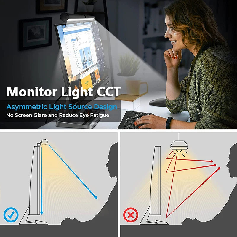 Barre lumineuse d'écran RGB avec télécommande sans fil